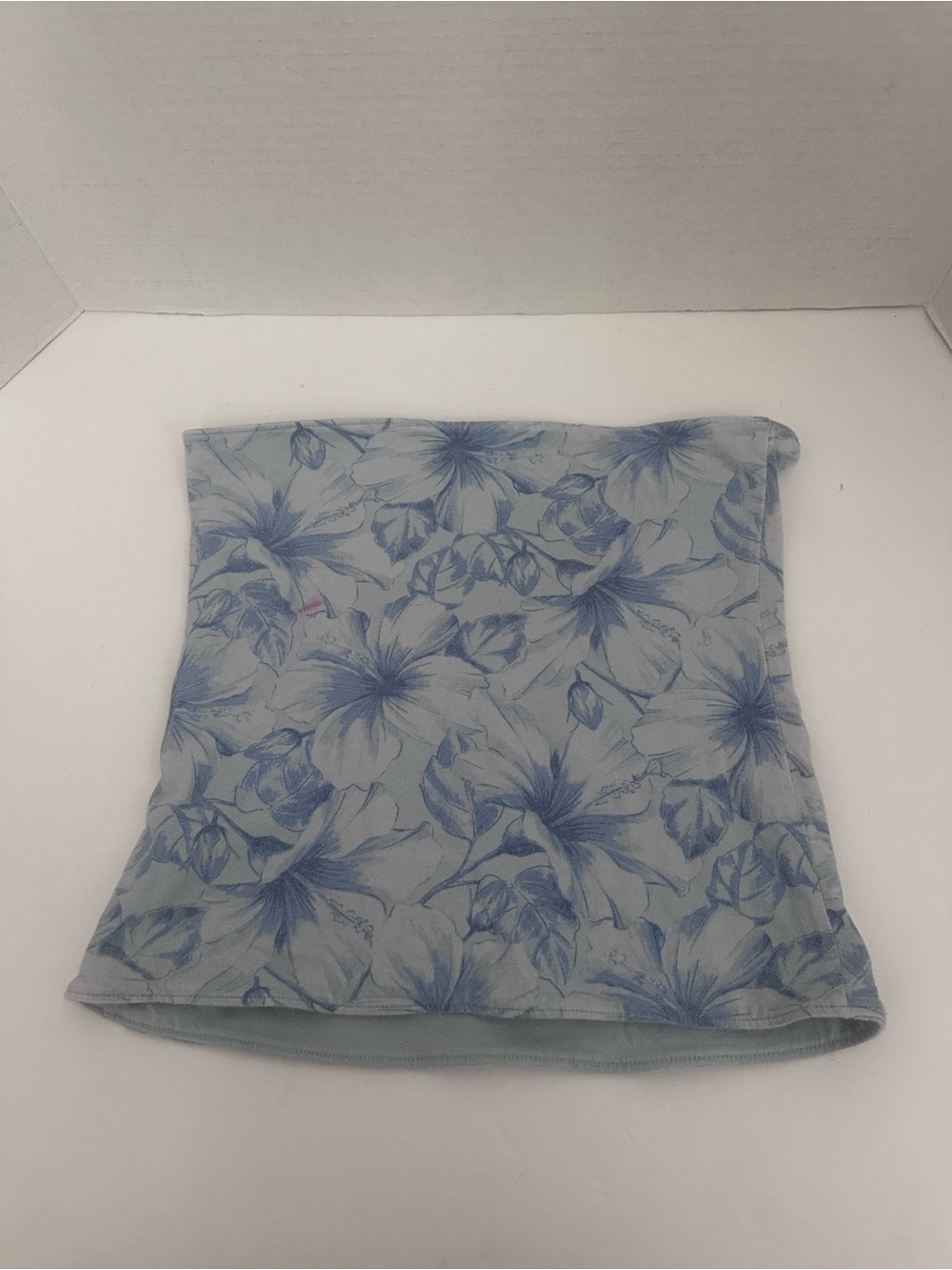 Hollister Light Blue Floral Tube Top